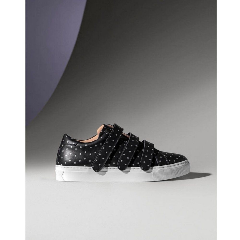 Nick Wooster x GREATS Men's Sz. 7 The Royale Nero Polka Dot Sneaker